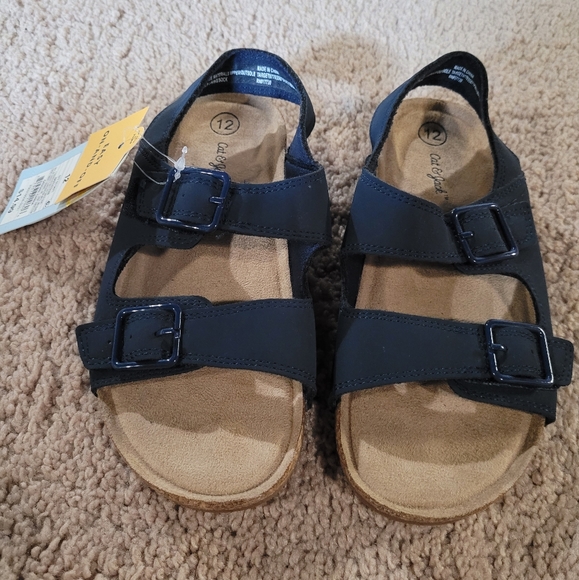 Cat & Jack Flatbed Sandals - Picture 1 of 2